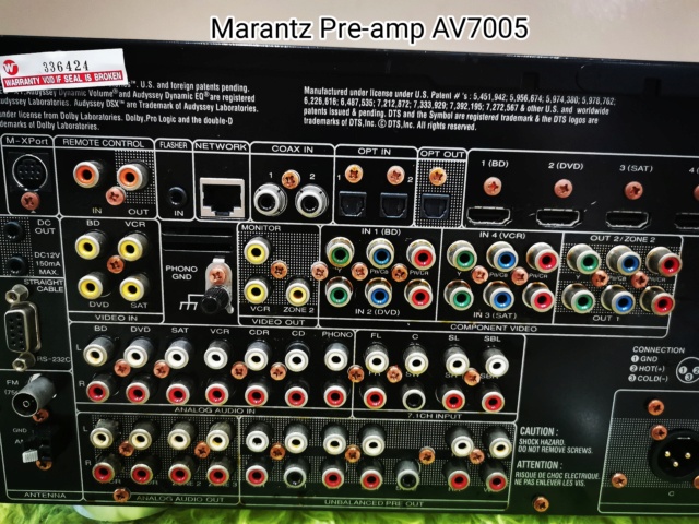 Marantz Pre-amp AV7005 (Used) Img_2032