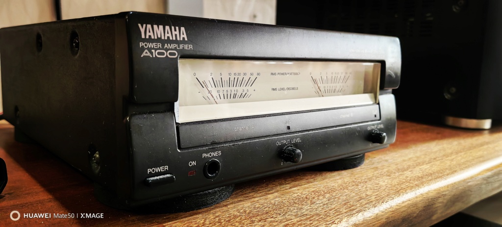 Yamaha A100 Stereo Power Amp Img_2059