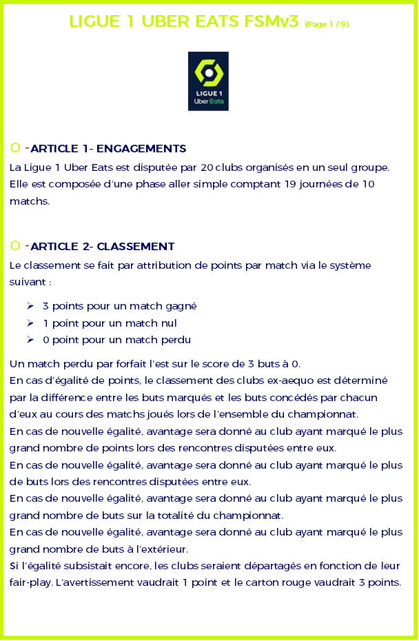⬡ Règlement Ligue 1 Uber Eats ⬡ Ligue_10