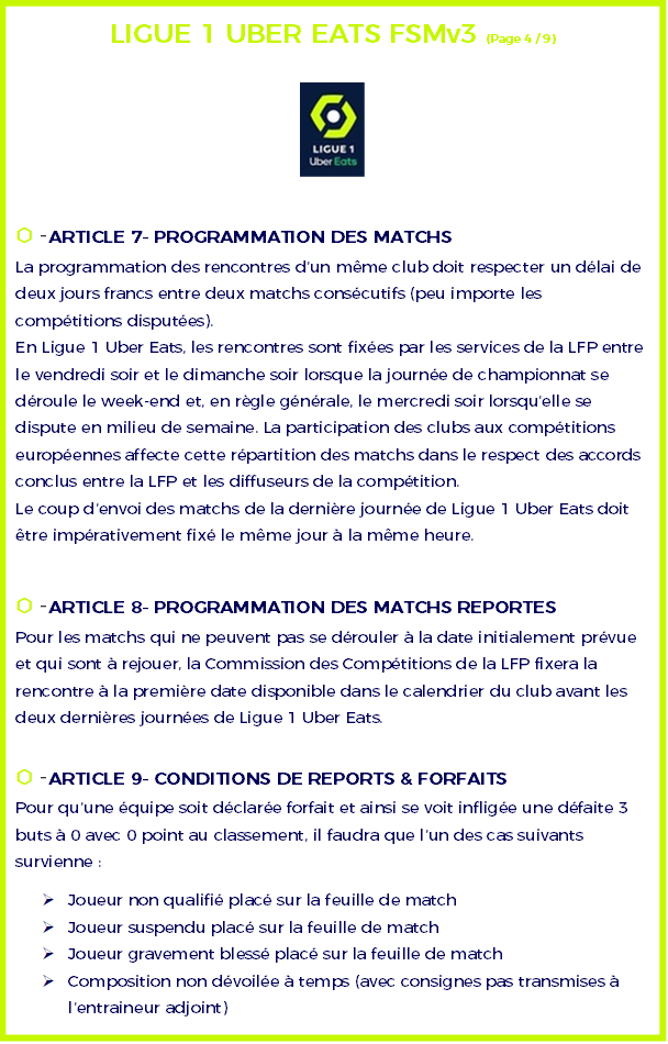 ⬡ Règlement Ligue 1 Uber Eats ⬡ Ligue_13