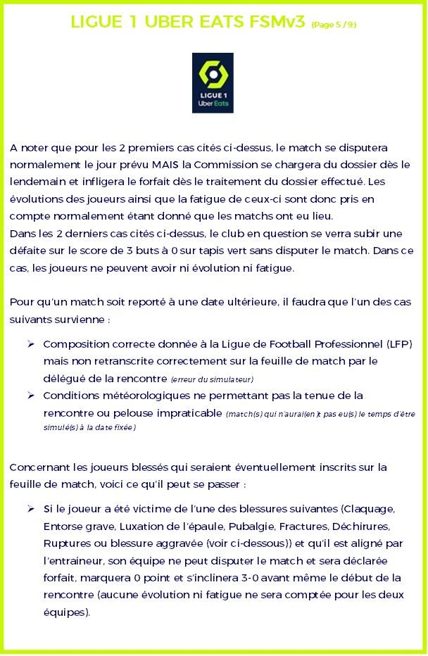 ⬡ Règlement Ligue 1 Uber Eats ⬡ Ligue_15