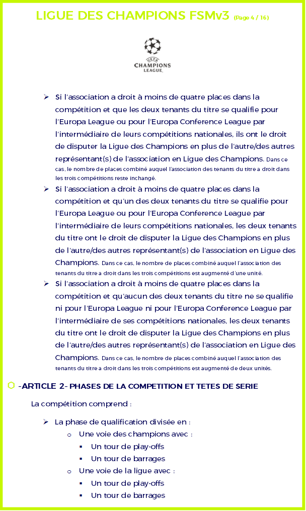 ⬡ Règlement Ligue des Champions ⬡ Ligue_24