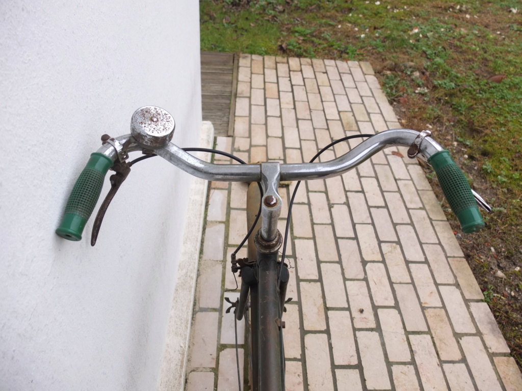 vélo - vélo Cazenave à restaurer Guidon10