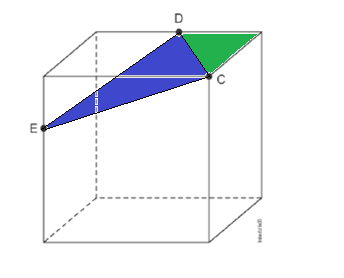 Seção em um cubo Cubo12