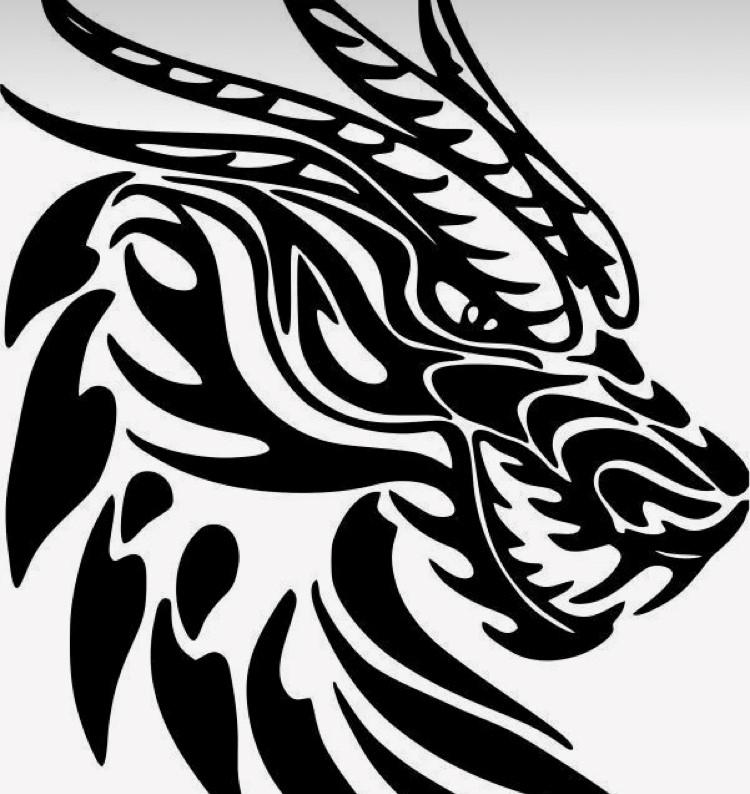 L'art tribal Dragon10