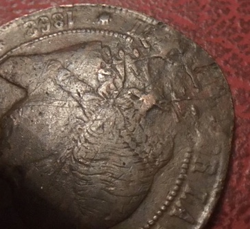 1868 5 Céntimos de Real Isabel II ¿rotura de cuño? 21b00d10