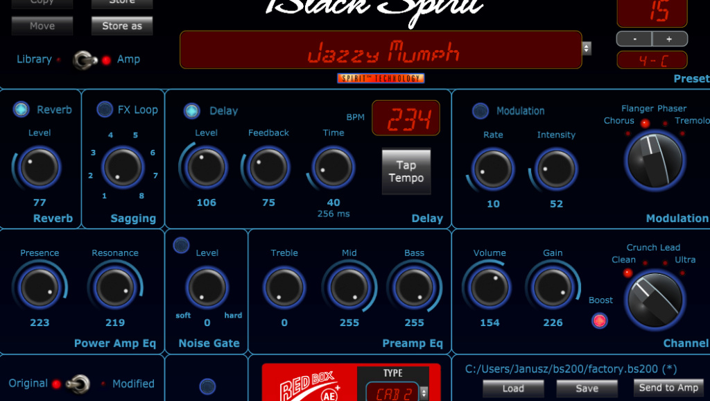 Black Spirit app remote Aplik110