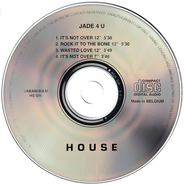 101 feat. Jade 4U - It's Not Over (1989) 320k - DrigoBH Cd10