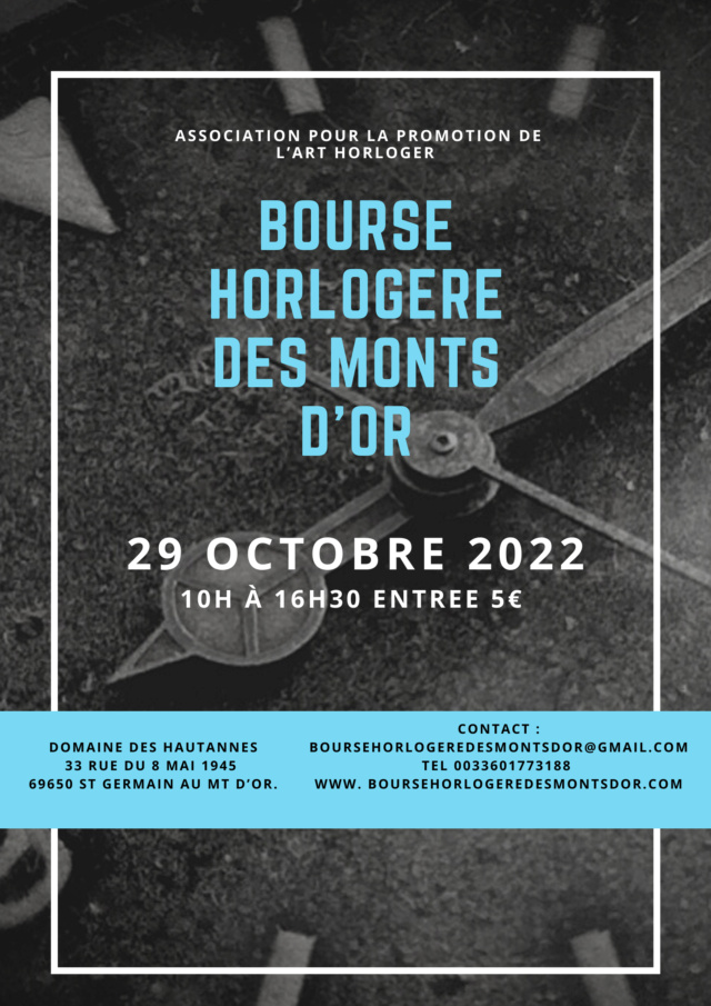 1ère Bourse Horlogère sur Lyon - samedi 29 octobre 2022 - Page 2 6b82e710