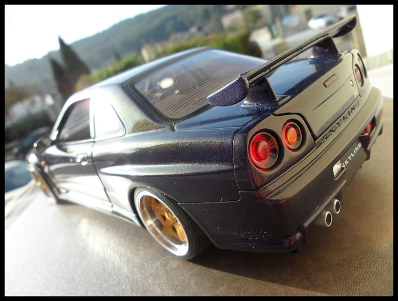 nissan skyline R34 purple  Sam_4627