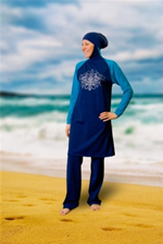 ملابس اسلامية لسباحة المرأة T_mf5011