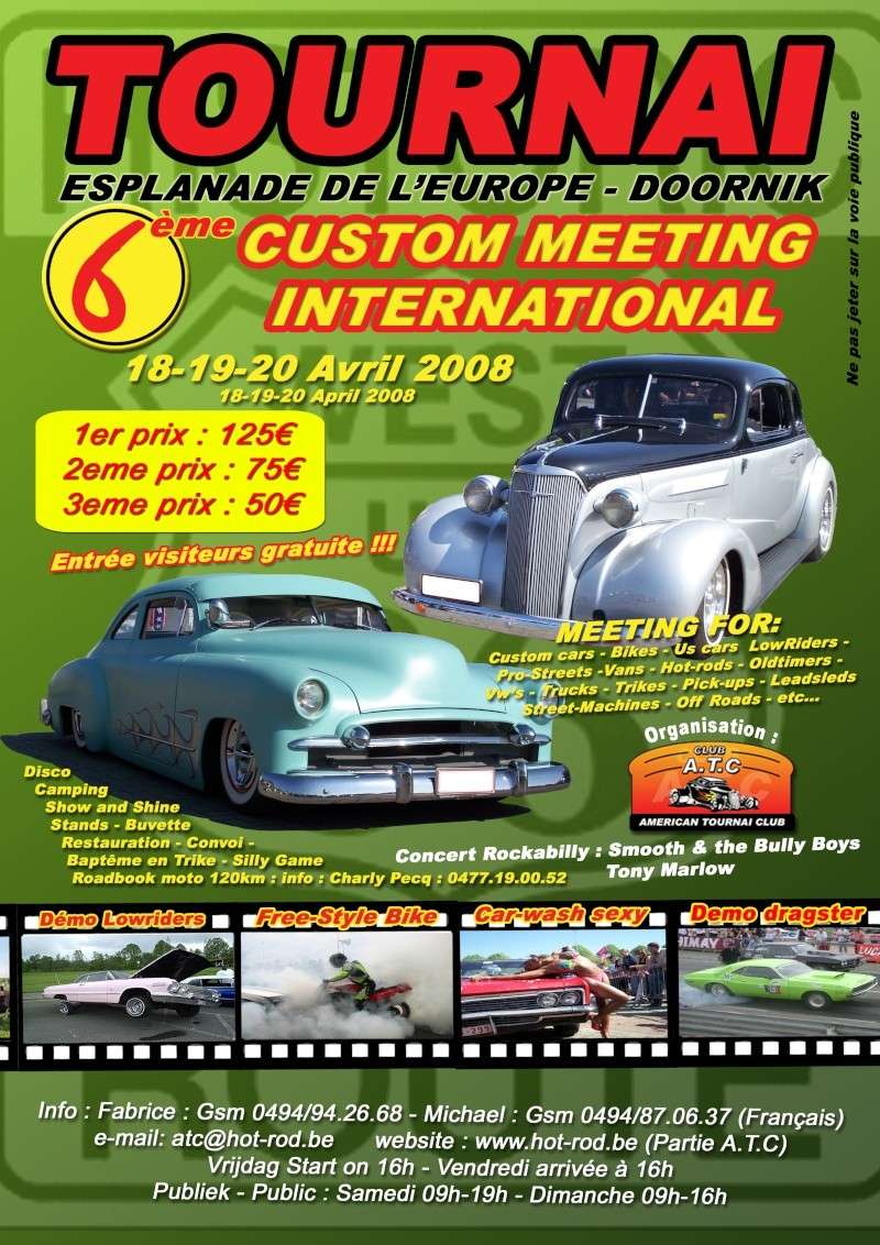 6éme custom meeting international Flyer210
