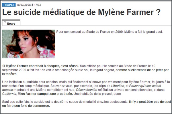 La presse parle de Mylne(2008 part1) Affich12