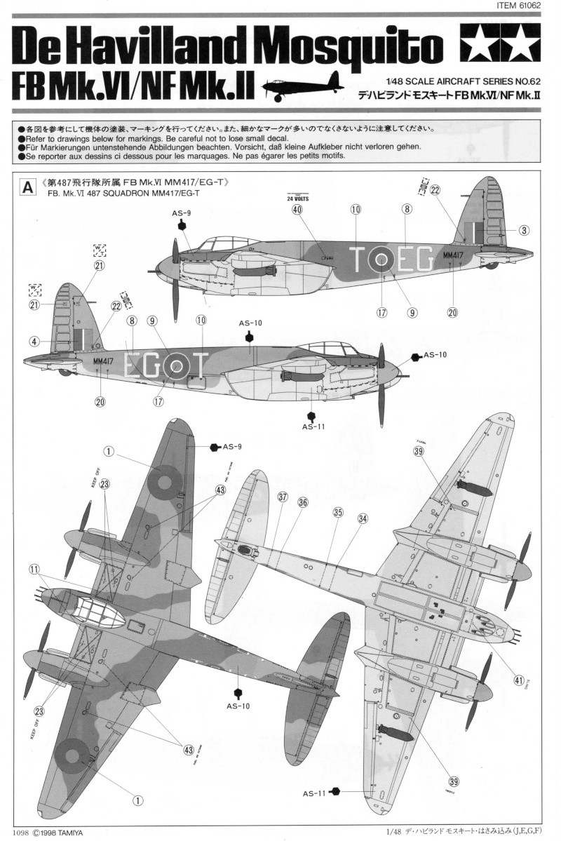 [Tamiya] 1/48 - De Havilland Mosquito FB Mk. VI/ NF Mk.II Img22410