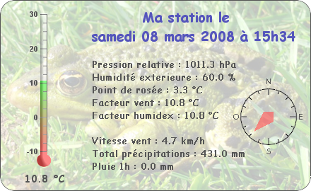 Les observations du 1er au 15 mars - Page 4 Report16