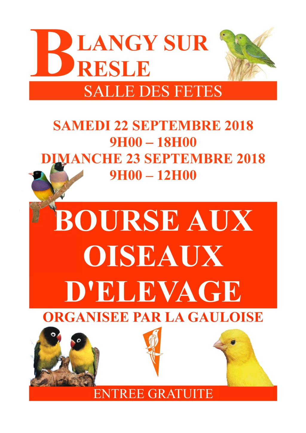 Bourse Blangy sur Bresle 76 (22-23/09/2018) Affich10