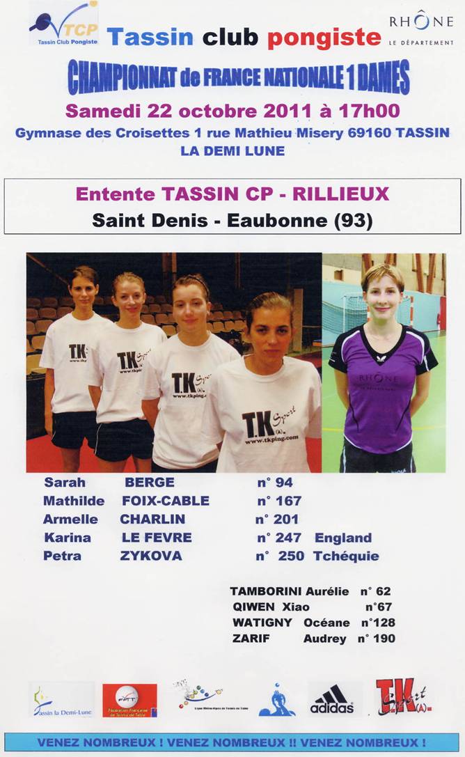 La Nationale 1 Dames (1) (Saison 2011-2012) Image014