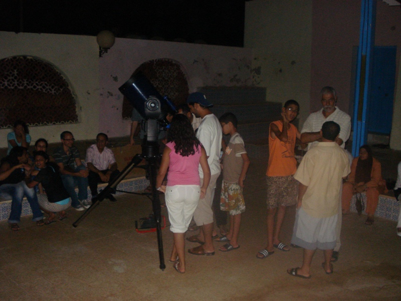 STAGE de formation en Astronomie Djerba-Aghir 23-30 Juillet Soire10