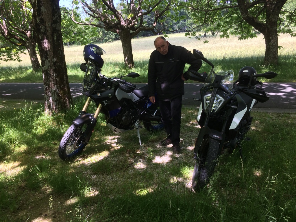 Essai ktm 390 adventure  et yam 700 ténéré Img_0310