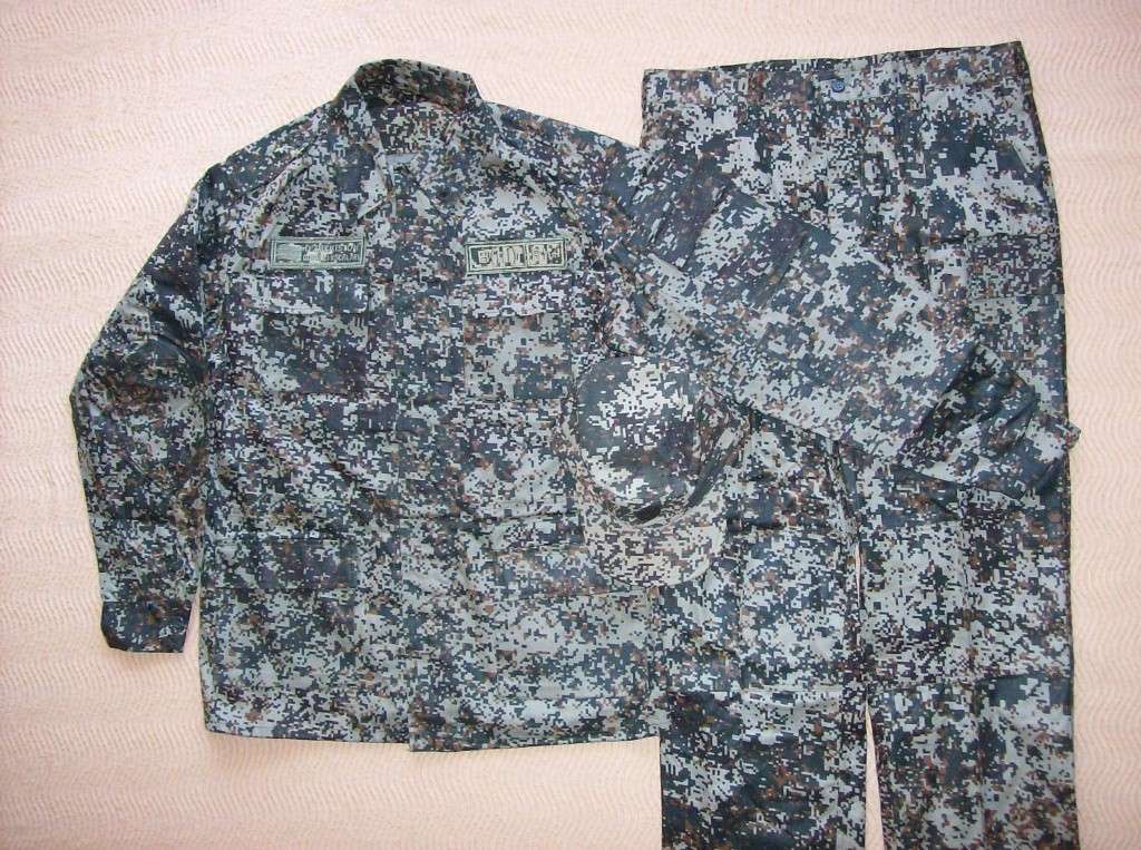 Types of Camo uniform for the Ministry of Defense 100_7627