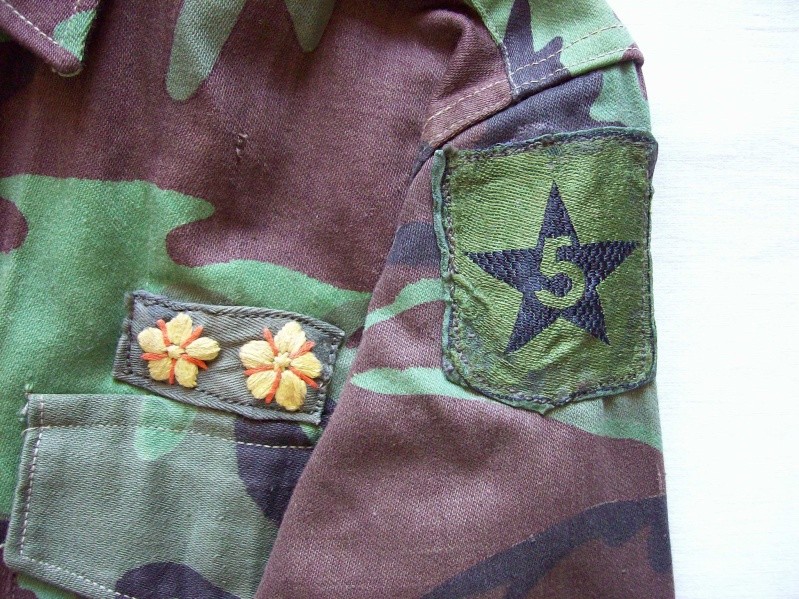 South Vietnam camouflage- North Vietnam/ Vietnam cut garment