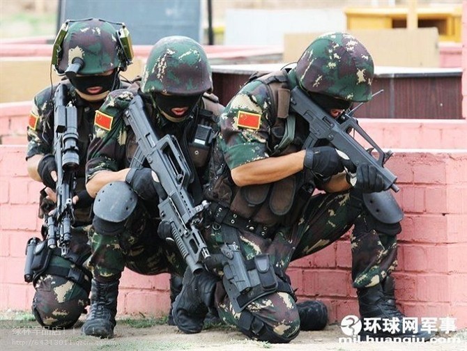 PLA Type 03 Special Forces DPM uniform Chine-24