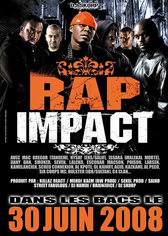 "Rap Impact" Compile de DJ SKORP Rapimp10