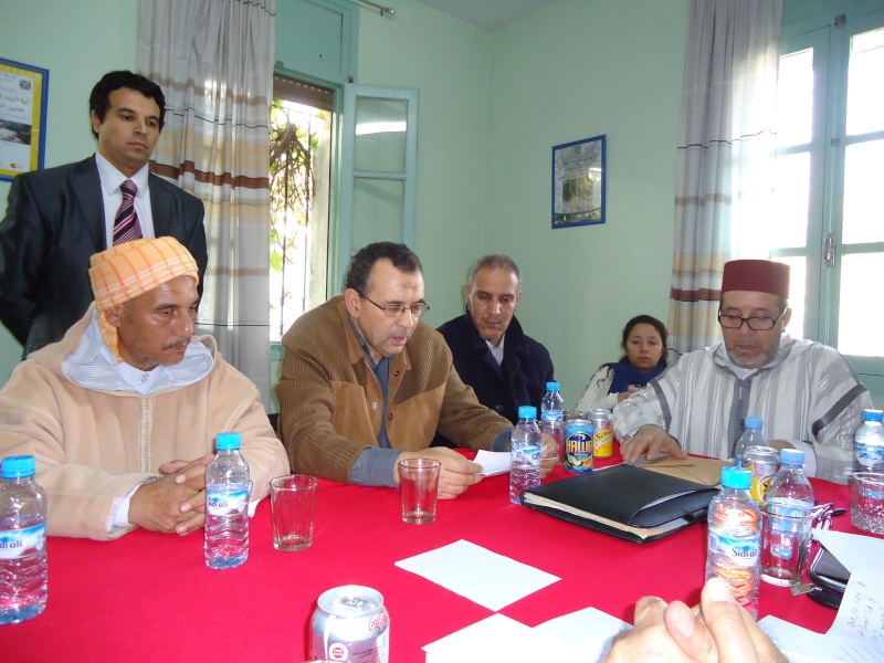 VISITE DE LA OSBA DES IDRISSIDES A L 'AAMM - MYASTHÉNIE MÉDICAMENTS ET TAXES Dsc02910