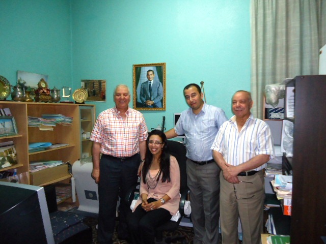 VISITE D'AMIS DELEGUES MEDICAUX CHEZ L'AAMM VISITE DE FANDI , MANDRI ET BENKATABA Dsc08816