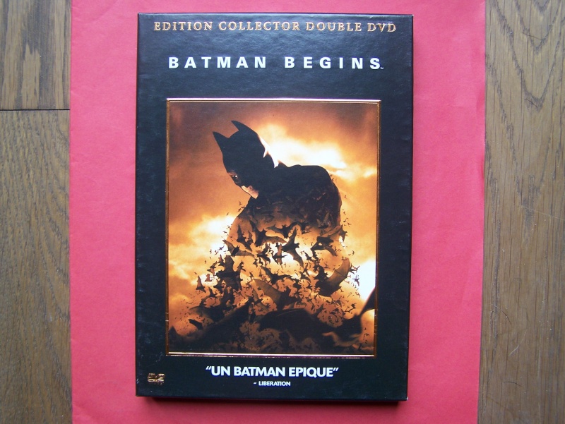 BATMAN BEGINS  - Edition collector double DVD. 100_1744