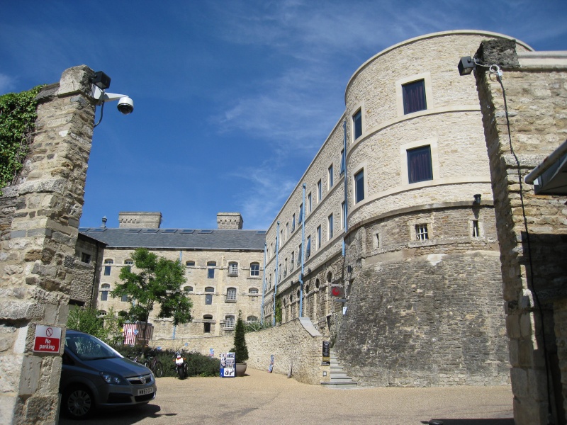 Lieux de tournage : le chteau prison d'Oxford 2008-022