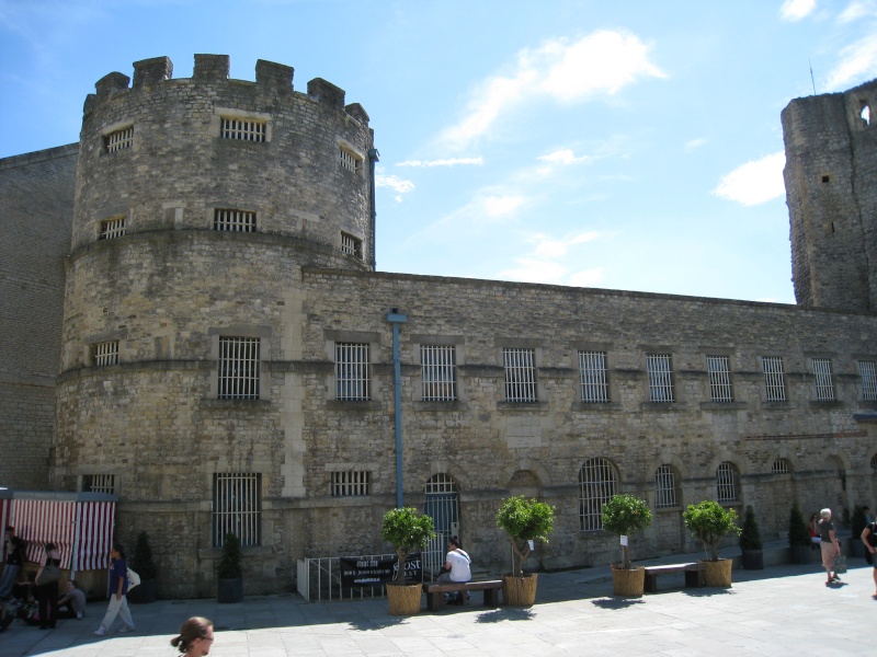 Lieux de tournage : le chteau prison d'Oxford 2008-029