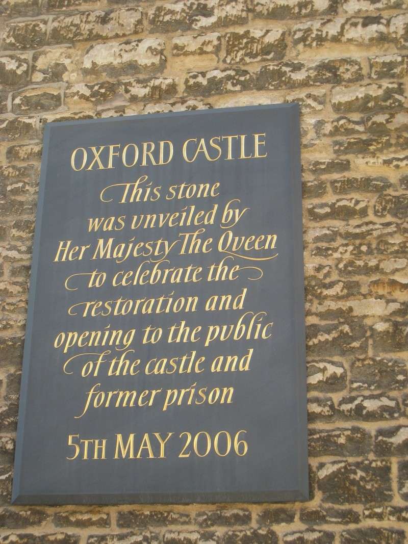 Lieux de tournage : le chteau prison d'Oxford 2008-031