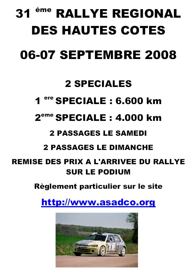 Rallye des Hautes Côtes Affich10