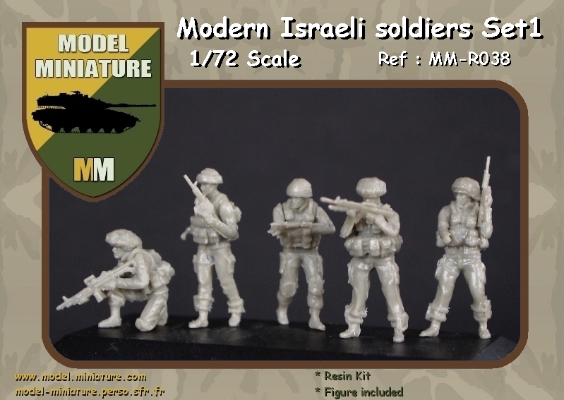 équipage de char israelien pour merkava Soldat10