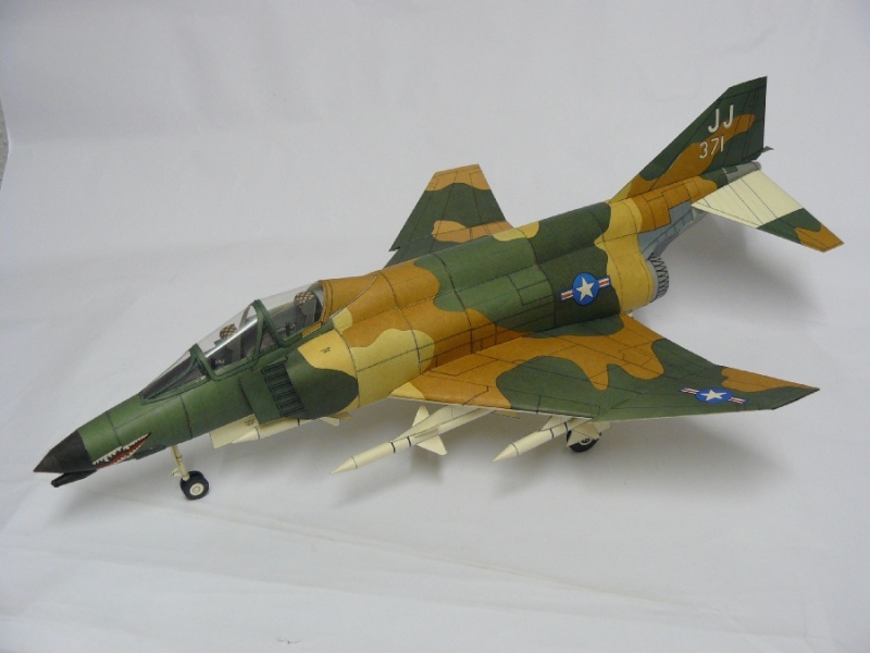 Phantom F-4B Model Kartonowy 1:33 Bild_320