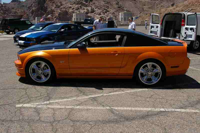 Mustang Club of Las Vegas Hoover dam 2008 exhibition Imgp0235