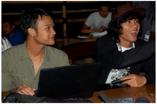 Sarasehan with Indosat Im3 in Kedai Nusantara 14 JuLi 2008 1413