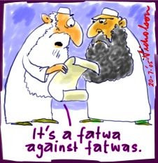 Les vraies fausses religions concurrentes. Fatwa10