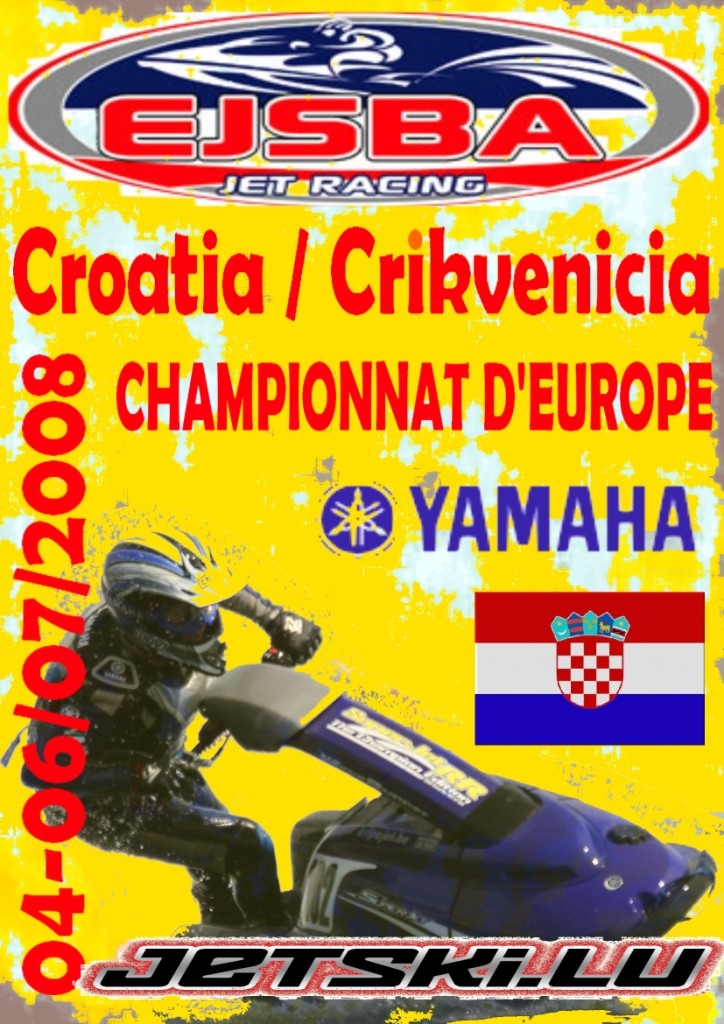 [EJSBA - VIT] Premiere manche du championnat d'Europe - Croatia Plakat17