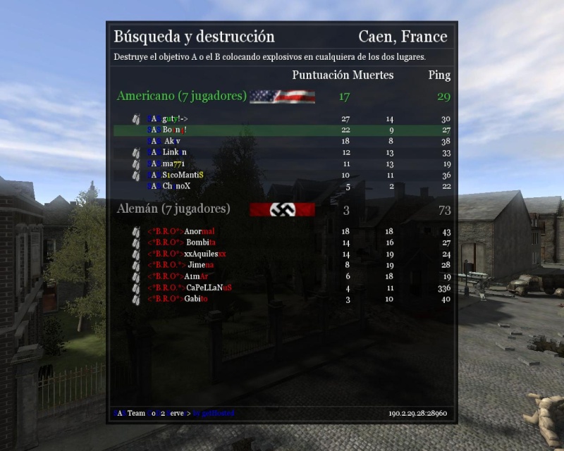 <|S.A.S|> VS <B.R.O> II Cod2mp14