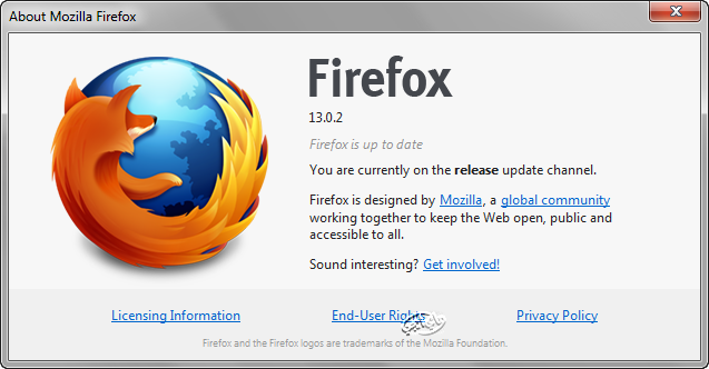 المصتفح الشهير Mozilla FireFox 13.0.2 Final فى اصداره الاخير بحجم 16 ميجا  41271210