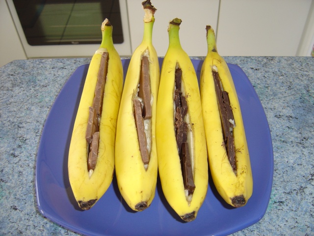Bananes au chocolat Dsc01017