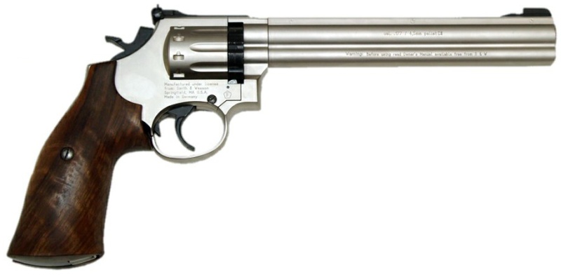 Umarex - Smith & Wesson 586 8' en nickelée ??? P0711