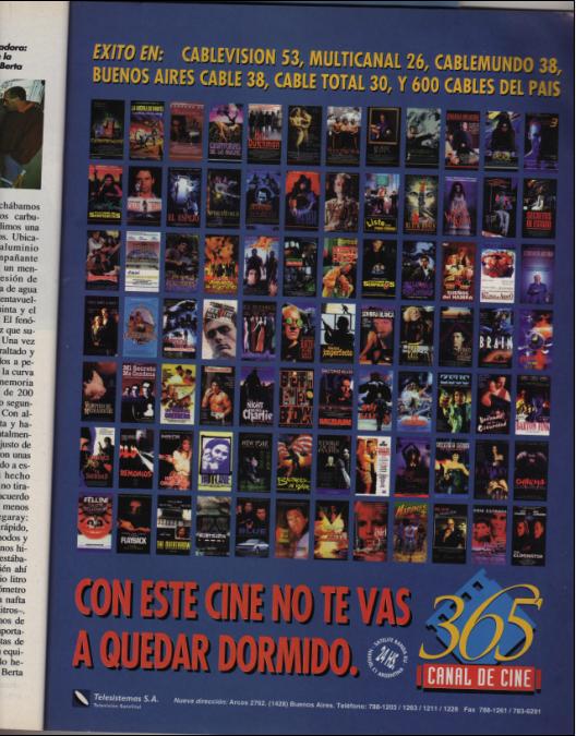 Publicidad canal 365 - 1994 36510