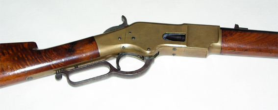 Winchester Henry 1866 en 44 Henry Flat Porte_12