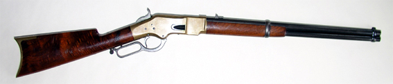 Winchester Henry 1866 en 44 Henry Flat Vue_d11