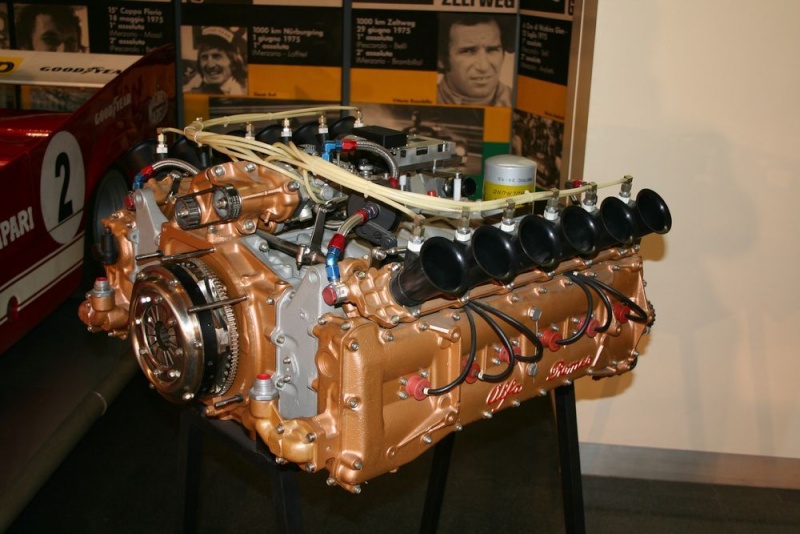 Brabham Alfa Romeo BT 46 Tamiya Engine10