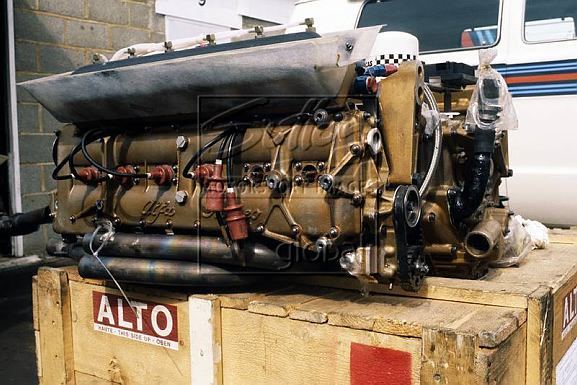 Brabham Alfa Romeo BT 46 Tamiya Engine11