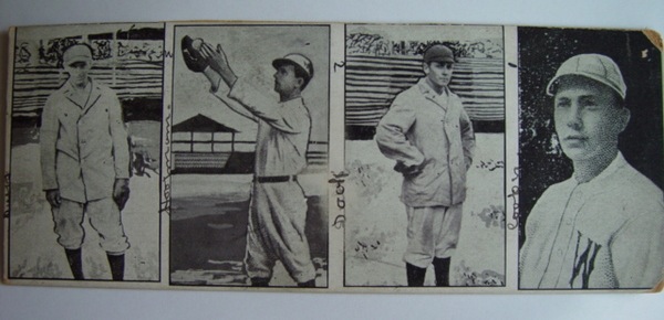 Uncut sheets of prewar cards T209-210